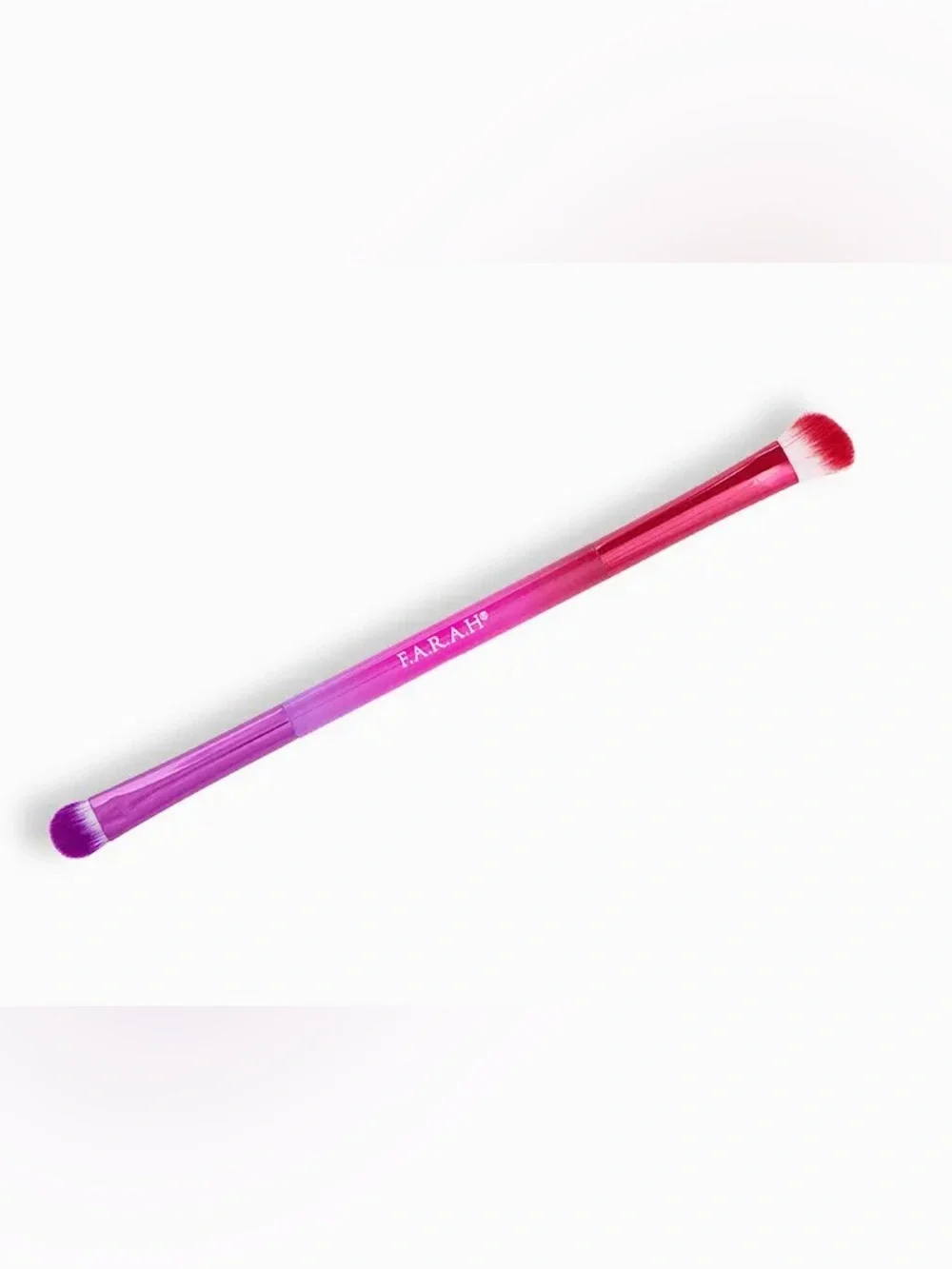 F.A.R.A.H Gradient Eye Shader & Contour Shader Pink-Purple Makeup Brush Handle